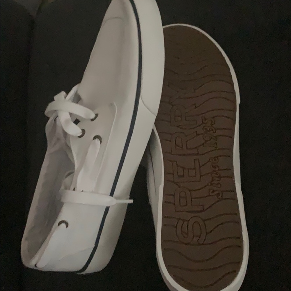 Sperry white size 10 (new) - Picture 2 of 3